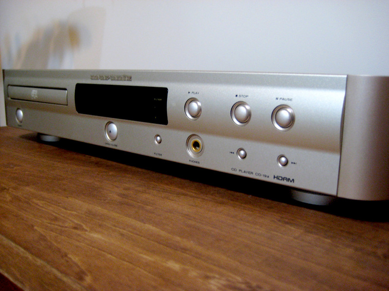 Marantz CD-19a、7万以下で買えるコストパフォーマンスの高いCDプレーヤー。